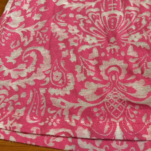 CHARLOTTE *Bundle/2* Blue & Pink Printed Tank Top Semi-Sheer - Picture 7 of 12